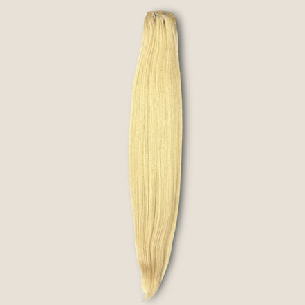 Clip-in extensions 75 cm blond – 9-delige set – De HaarBoetiek