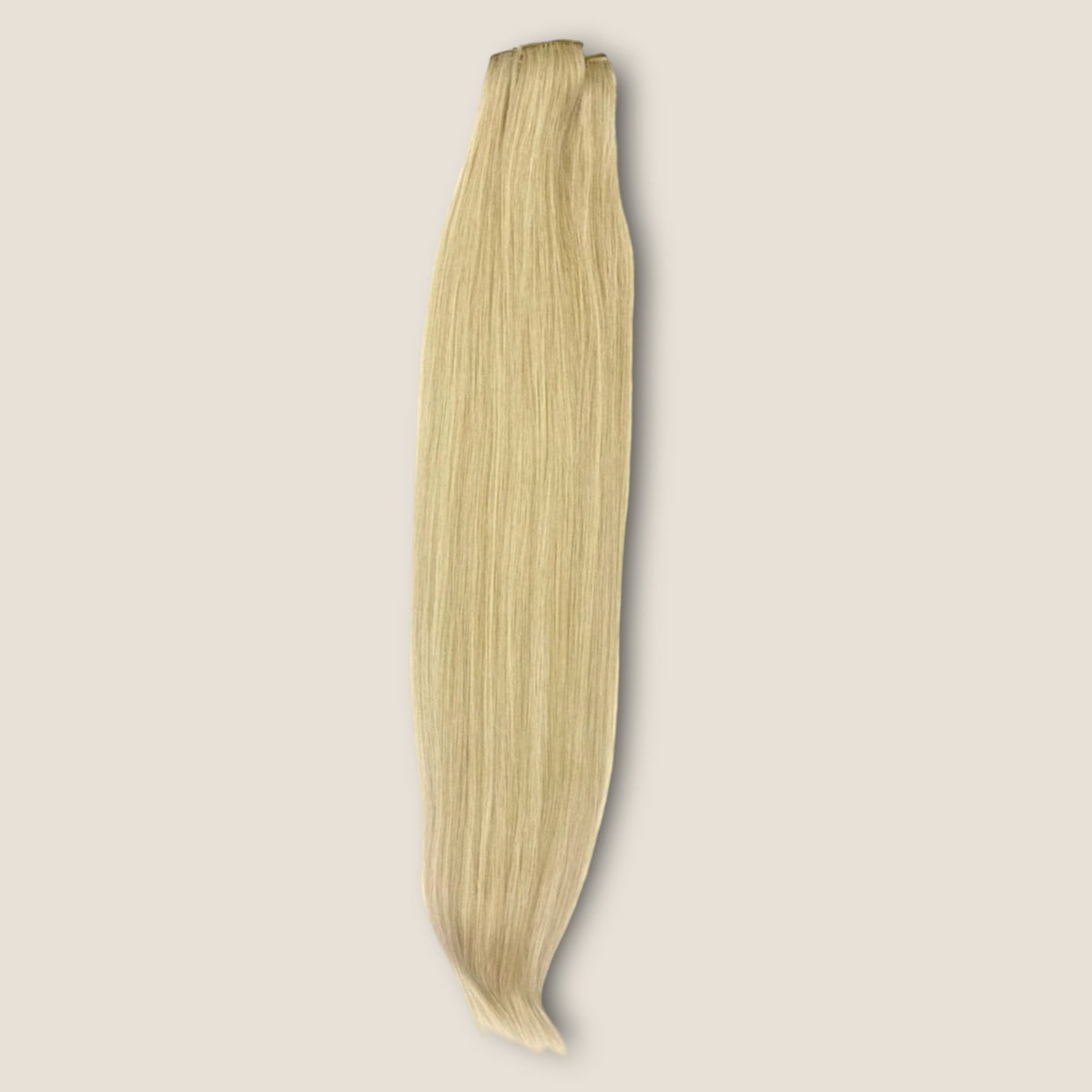 Clip-in extensions 75 cm lichtblond – 9-delige set – De HaarBoetiek