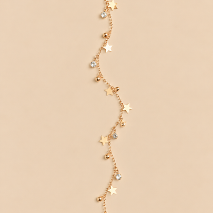Clip-in Haarsieraad Goud – Sterren met Strass – De HaarBoetiek