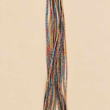 Multicolor hair wrap voor braids en vlechten | De HaarBoetiek