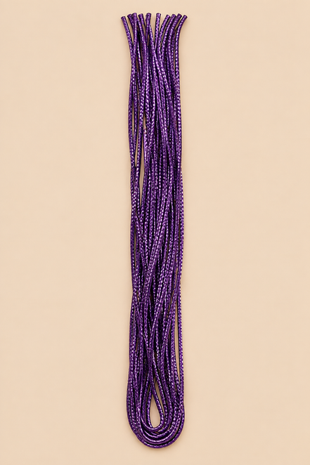 Paarse hair wrap voor braids en vlechten | De HaarBoetiek