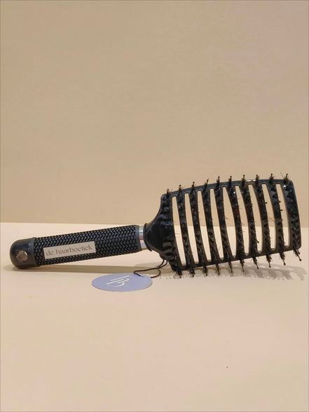 HAARBOETIEK BRUSH black | De haarboetiek.nl