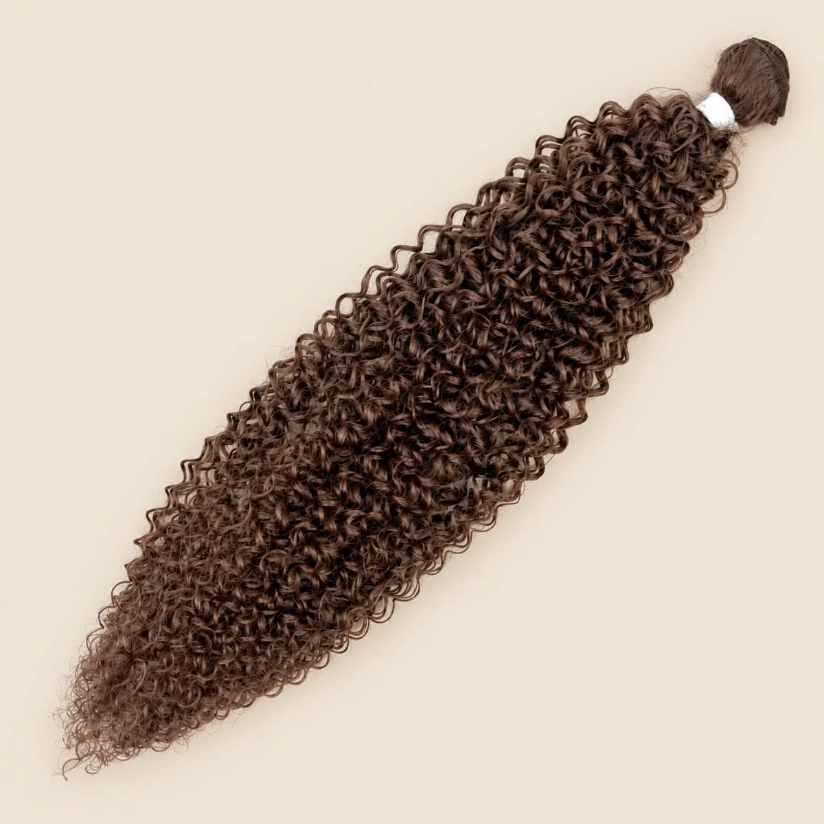 Dream Curly krullend haar 60 cm 100 g kleur 12 op beige achtergrond