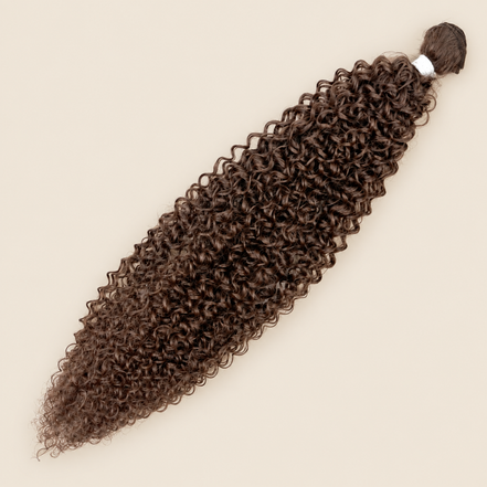 Dream Curly krullend haar 60 cm 100 g kleur 12 op beige achtergrond