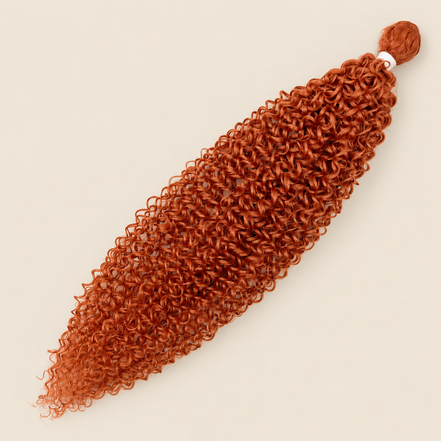 Dream Curly krullend haar 60 cm 100 g kleur 145T op beige achtergrond