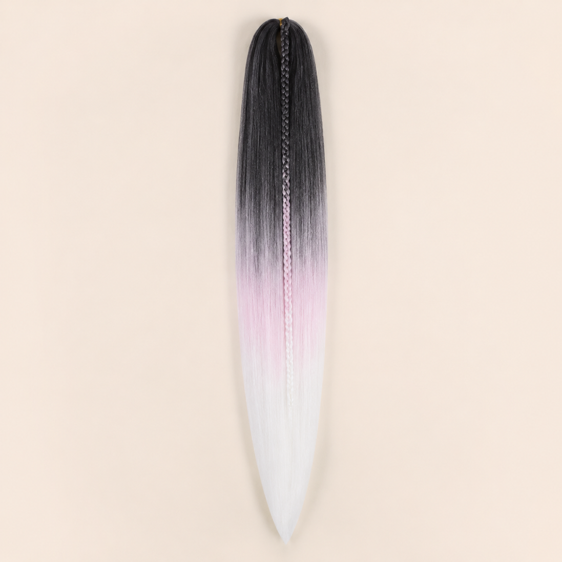 Easy Braid kanekalon vlechthaar kleur 3-97 – 4/Rose Gold/White, één bundel