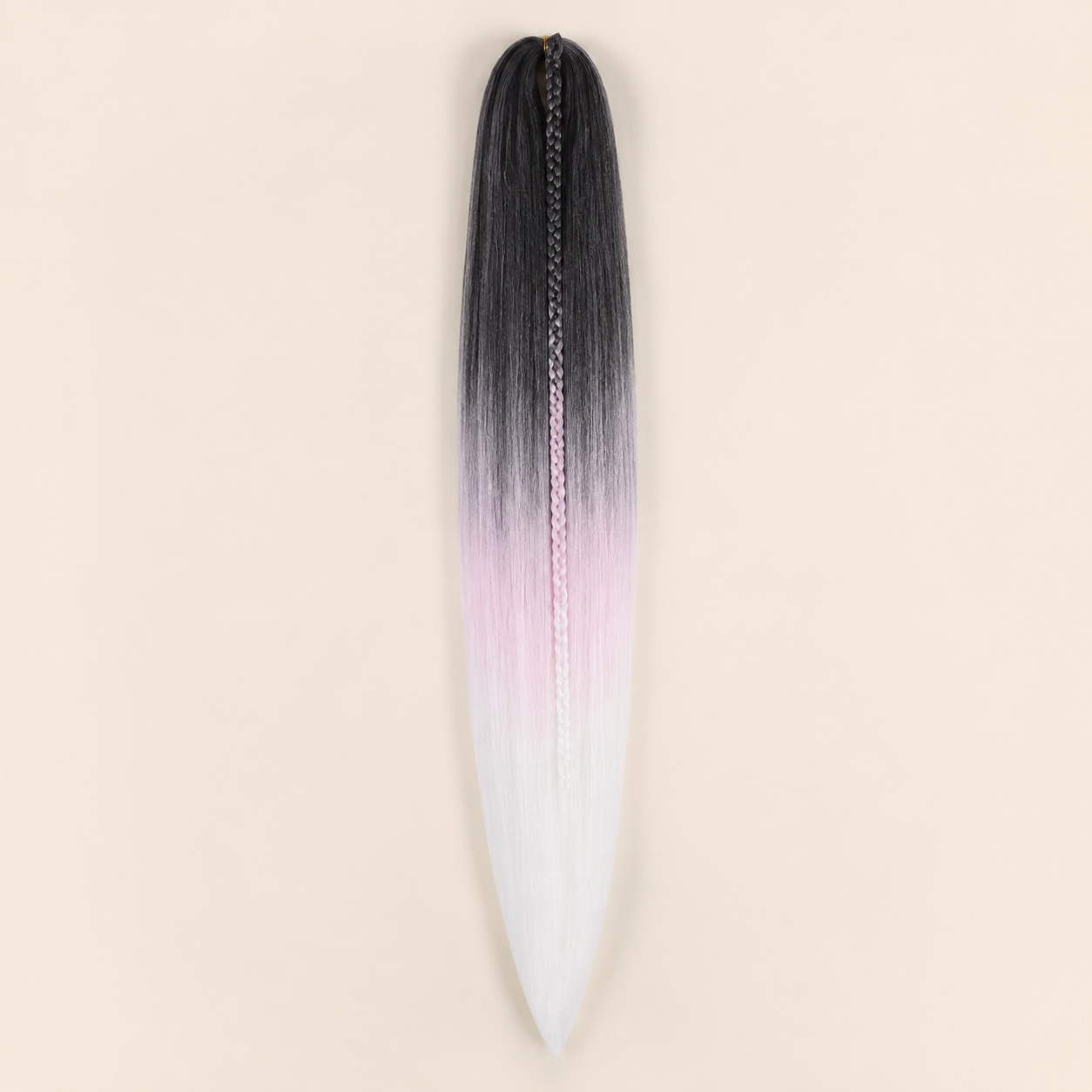 Easy Braid kanekalon vlechthaar kleur 3-97 – 4/Rose Gold/White, één bundel