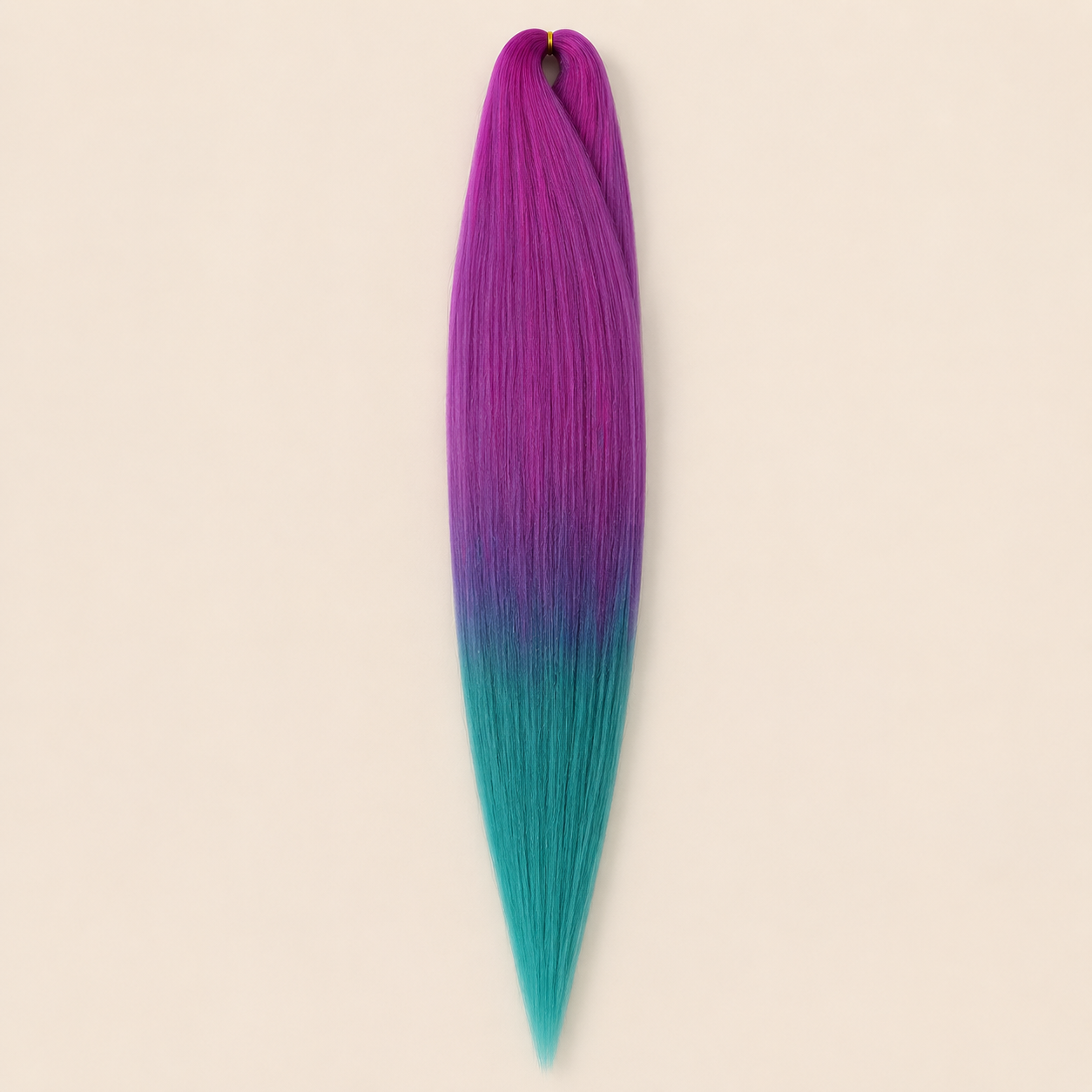 Easy Braid kanekalon vlechthaar kleur 2-19 – Hot Plum/D-Mint, één bundel