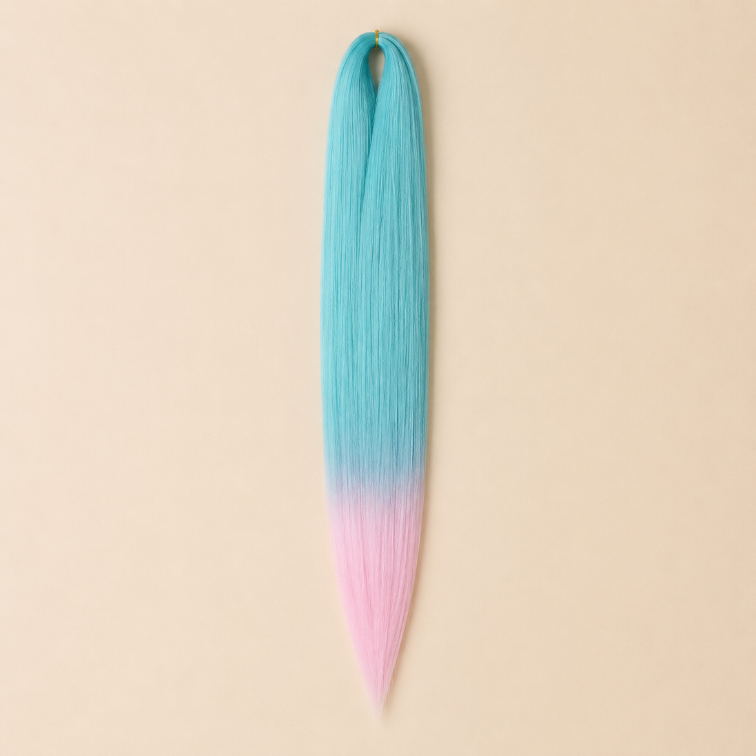 Easy Braid kanekalon vlechthaar kleur 2-20 – D-Mint/L-Pink, één bundel