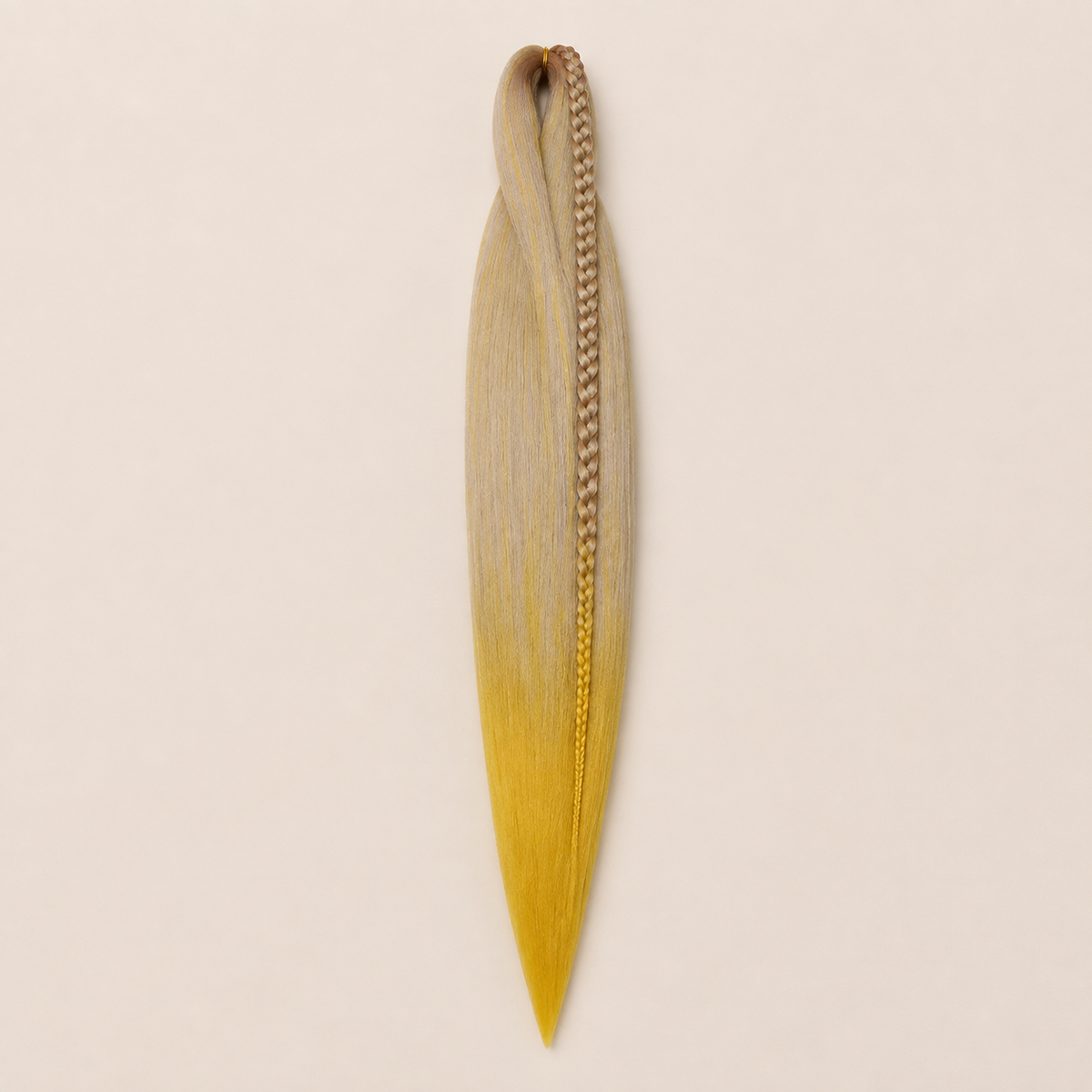 Easy Braid kanekalon vlechthaar kleur 2-24 – Lavender/Yellow, één bundel