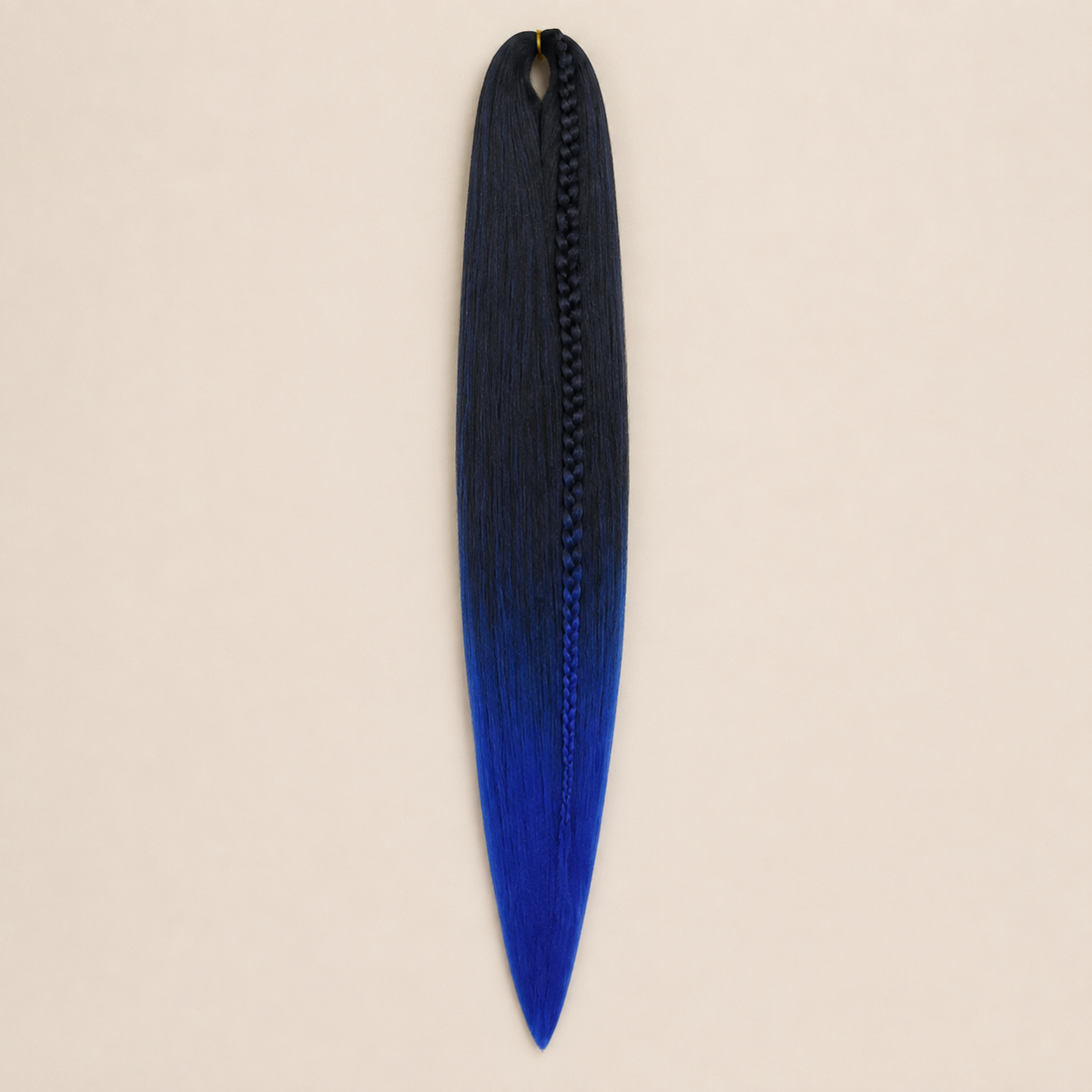 Easy Braid kanekalon vlechthaar kleur 2-31 – Black/Blue, één bundel