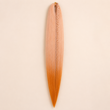Easy Braid kanekalon vlechthaar kleur 2-5 – Rose/Orange, één bundel