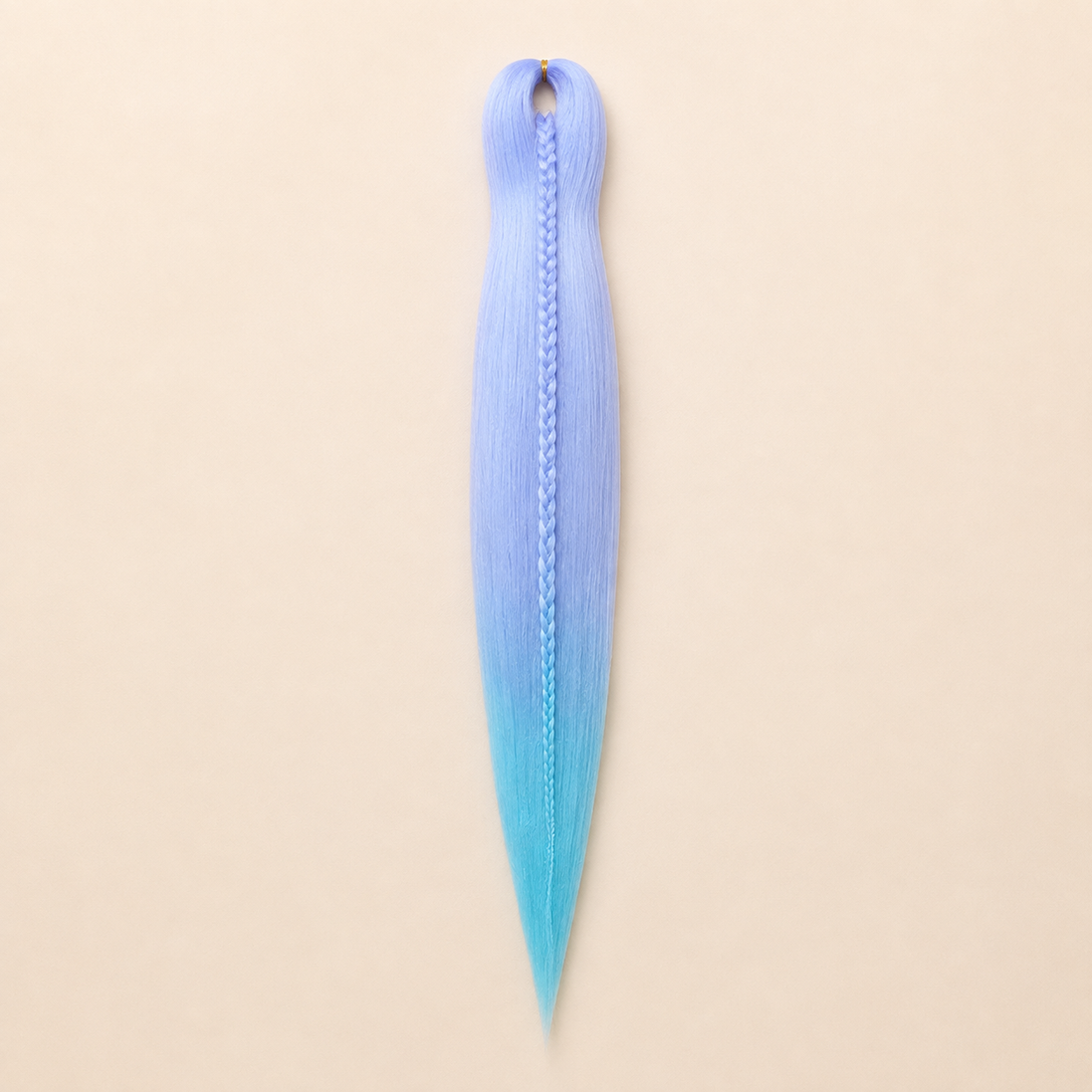 Easy Braid kanekalon vlechthaar kleur 2-56 – Lavender/Mint, één bundel