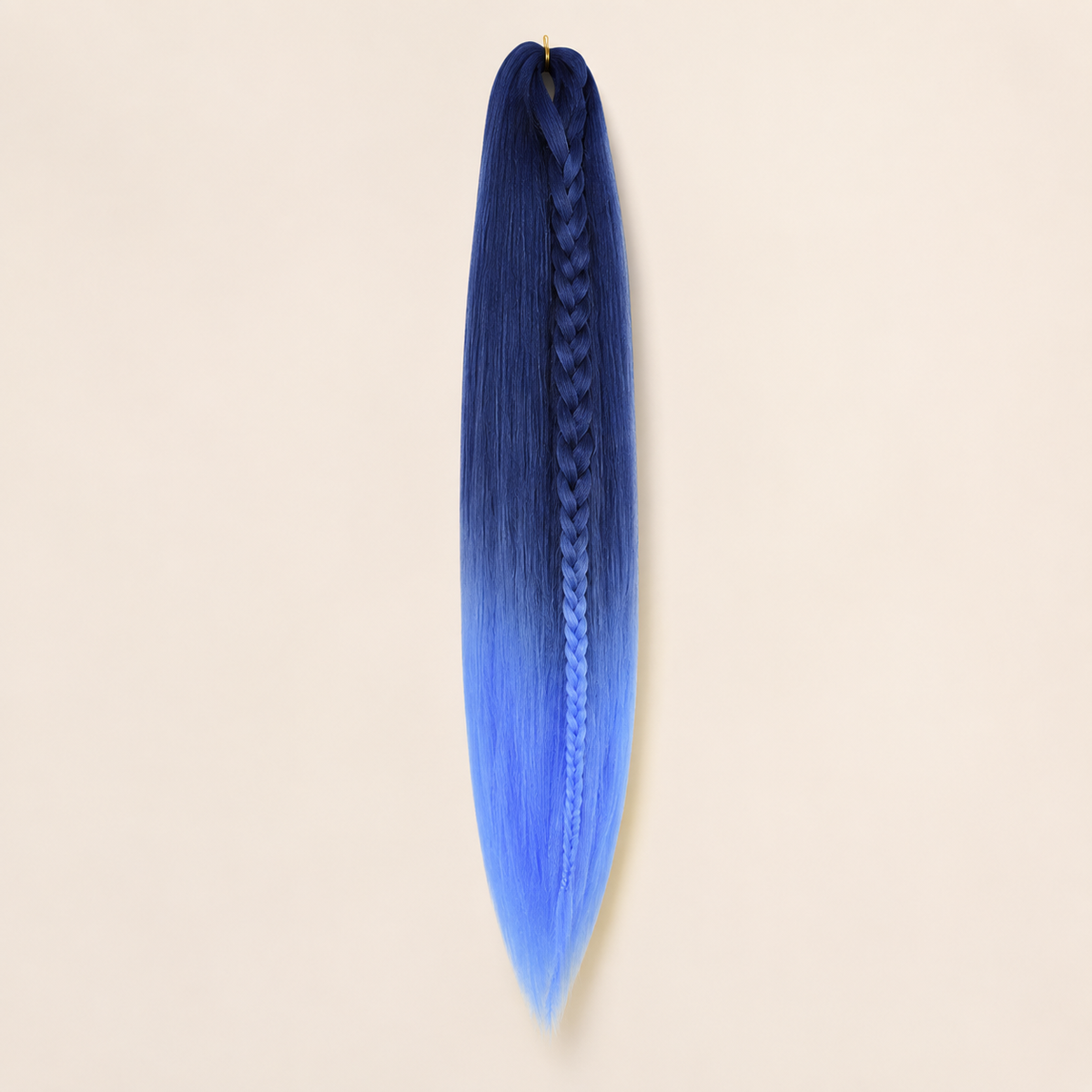Easy Braid kanekalon vlechthaar kleur 2-58 – Blue/L-Blue, één bundel