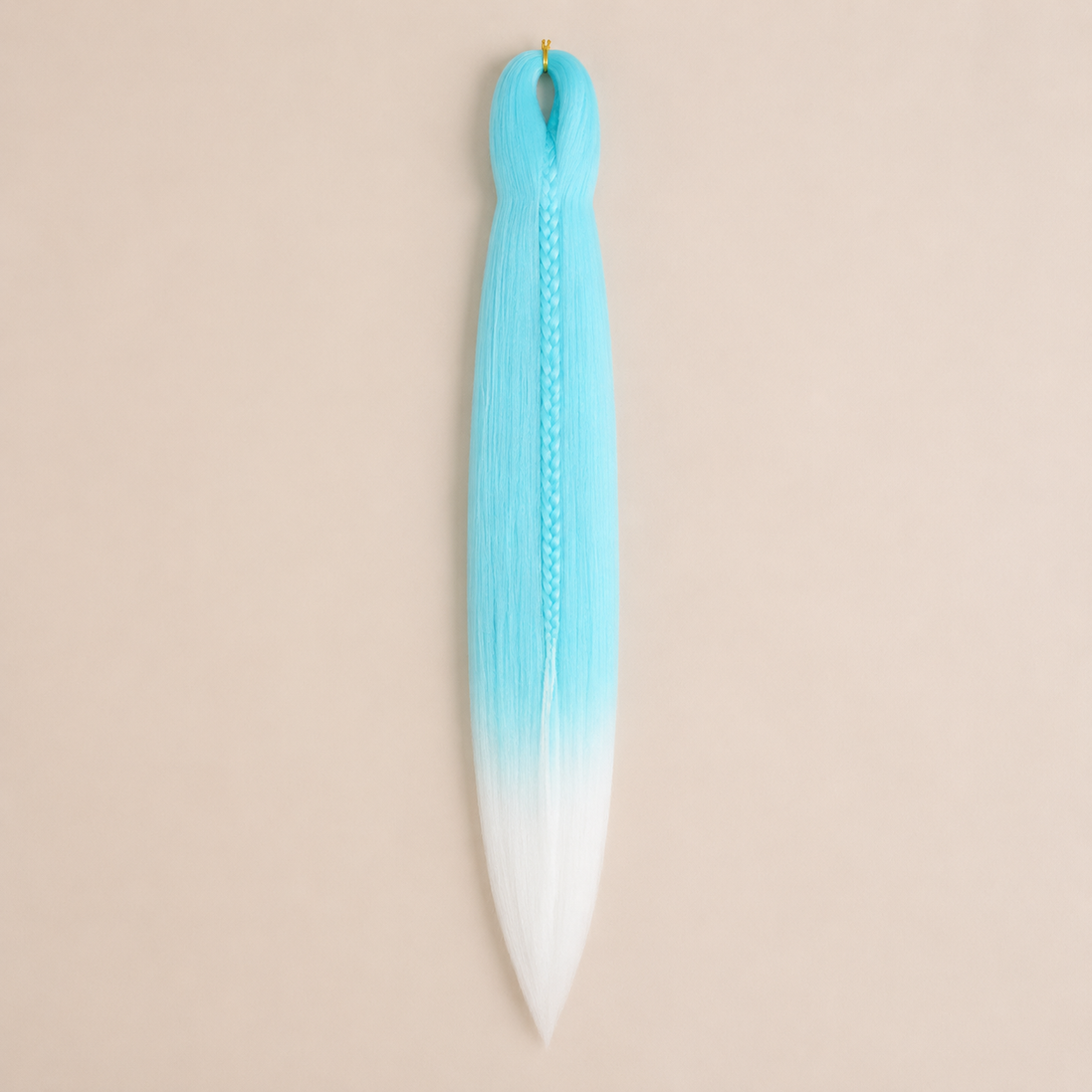 Easy Braid kanekalon vlechthaar kleur 2-60 – Mint/White, één bundel