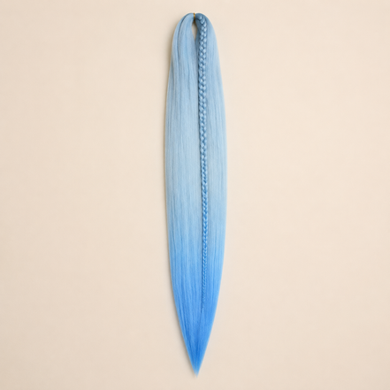 Easy Braid kanekalon vlechthaar kleur 2-62 – 99/L-Blue, één bundel