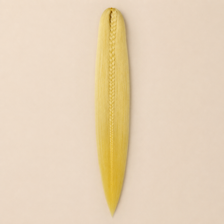 Easy Braid kanekalon vlechthaar kleur 2-67 – 613/Yellow, één bundel