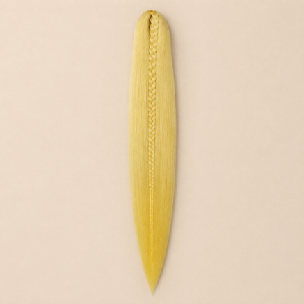 Easy Braid kanekalon vlechthaar kleur 2-67 – 613/Yellow, één bundel