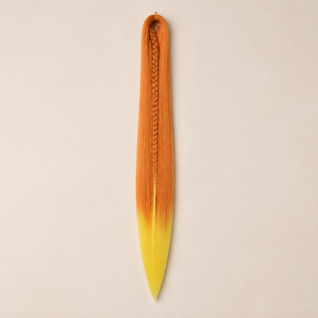 Easy Braid kanekalon vlechthaar kleur 2-69 – Orange/Yellow, één bundel
