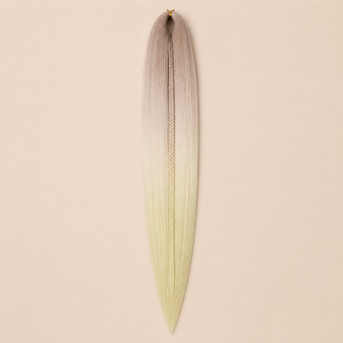 Easy Braid kanekalon vlechthaar kleur 2-72 – Rose Gold/613, één bundel