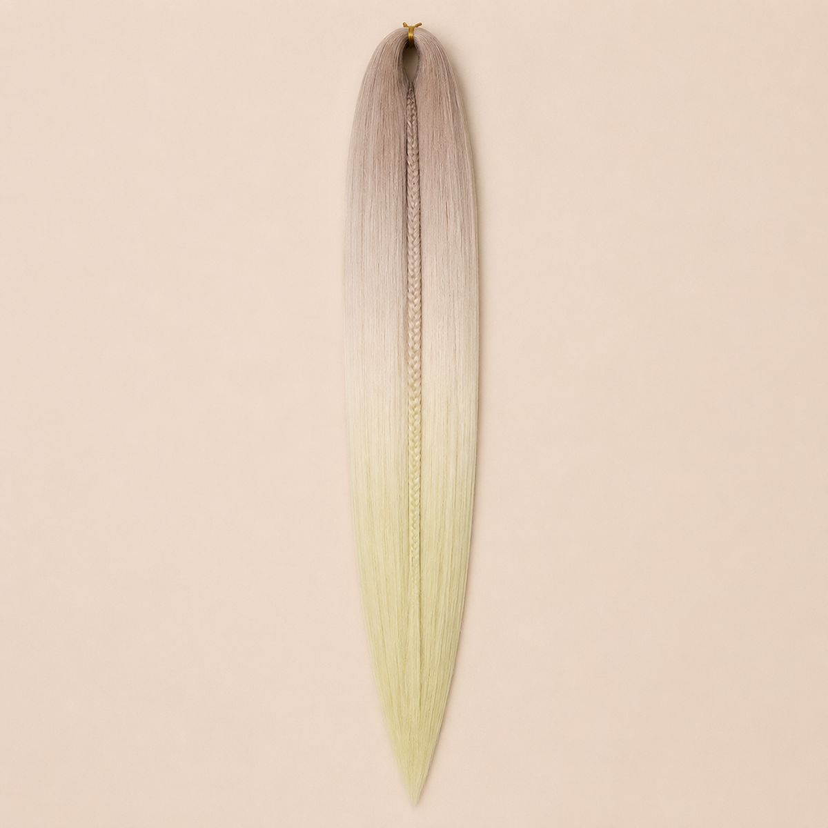 Easy Braid kanekalon vlechthaar kleur 2-72 – Rose Gold/613, één bundel