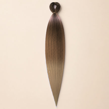 Easy Braid invlechthaar bruin ombre kleur 3-119 - De HaarBoetiek
