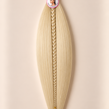Easy Braid invlechthaar lichtblond kleur 613 70 cm
