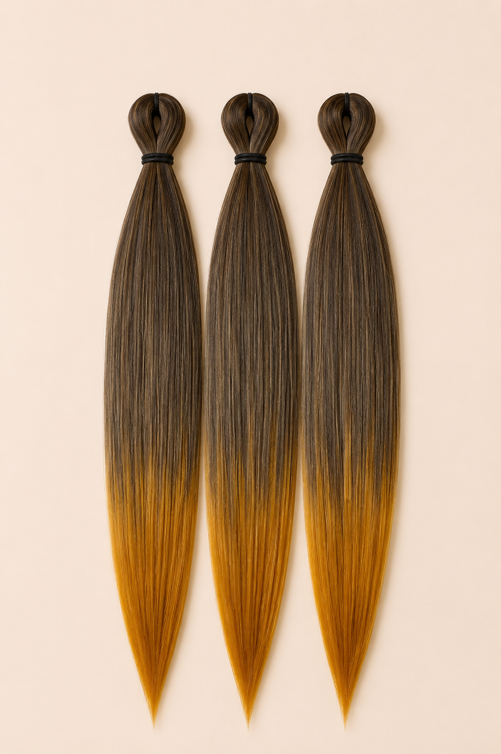RastAfri Easy Braid 3-in-1 BT1B/27 ginger zwart two-tone invlechthaar