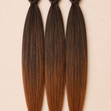 RastAfri Easy Braid 3-in-1 BT1B/30 donkerbruin koperbruin invlechthaar