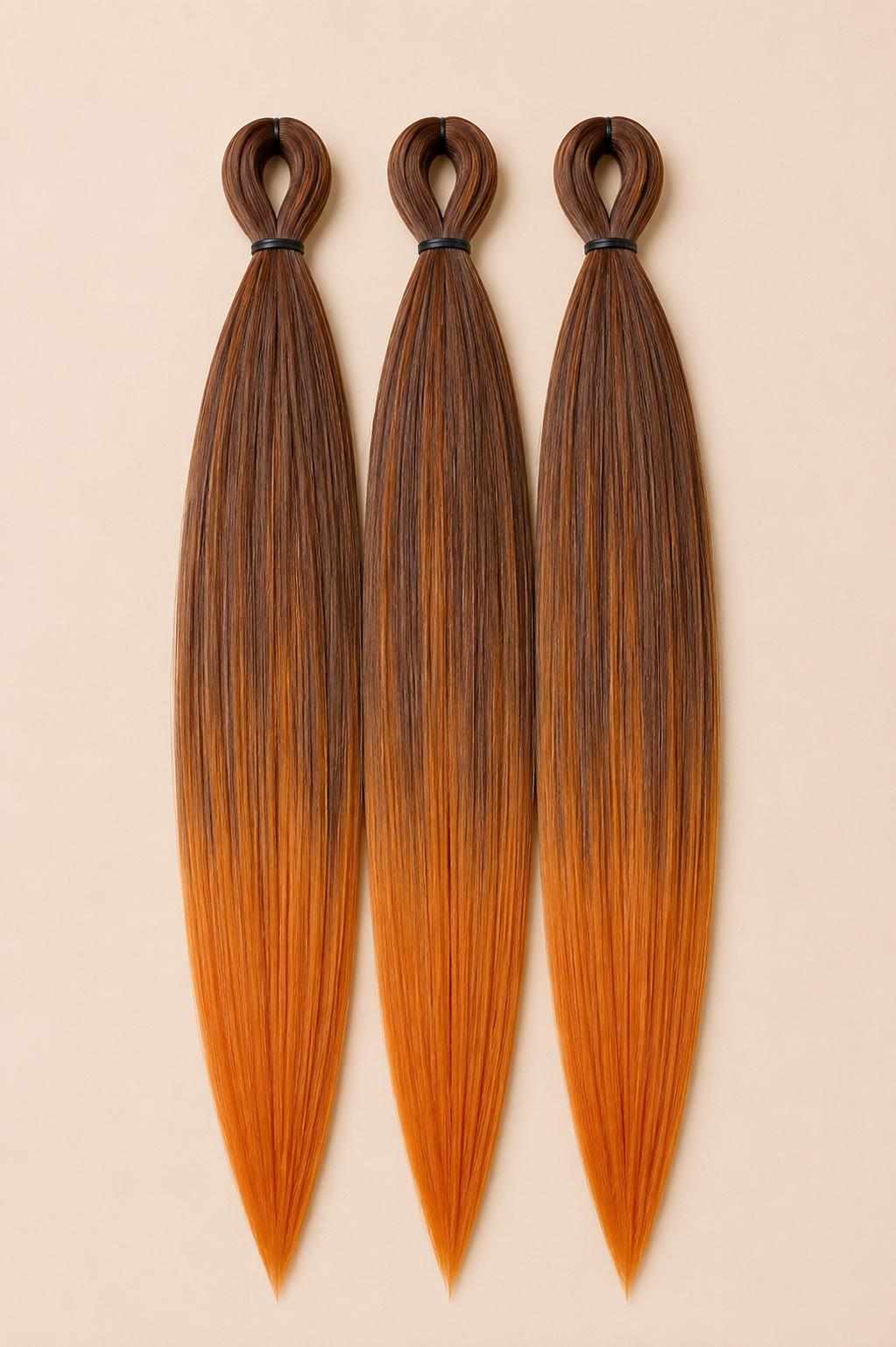 RastAfri Easy Braid 3-in-1 BT1B Amber bruin koper oranje invlechthaar