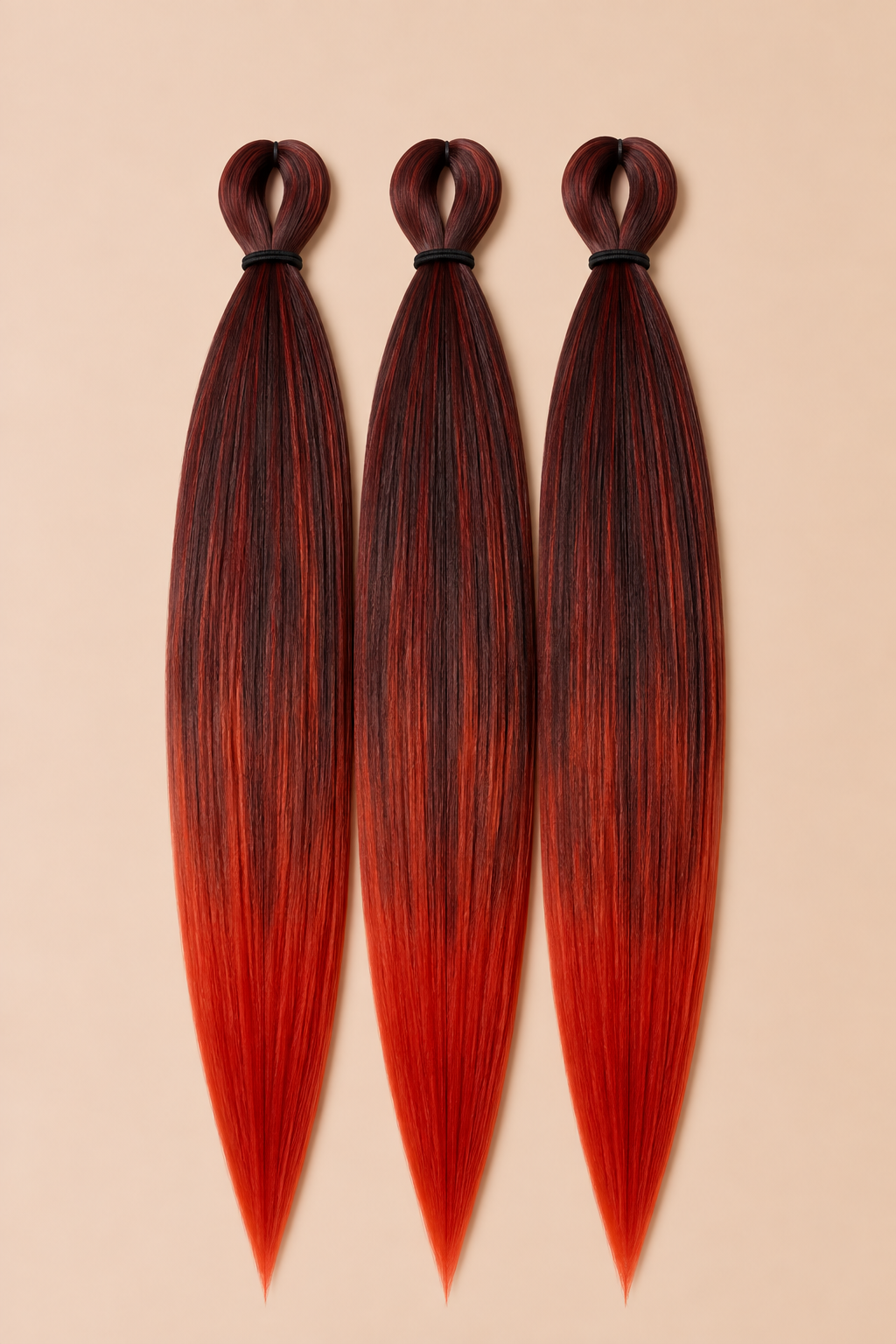 RastAfri Easy Braid 3-in-1 BT1B Copper donkerbruin koper rood invlechthaar