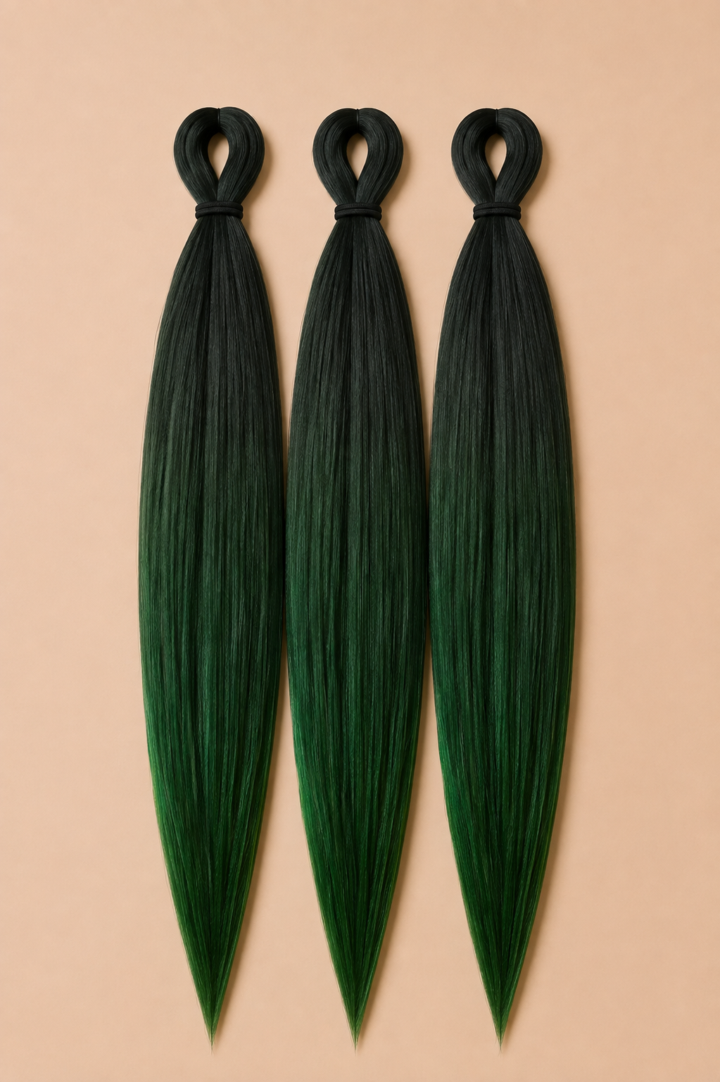 RastAfri Easy Braid 3-in-1 BT1B Jungle Green zwart donkergroen invlechthaar
