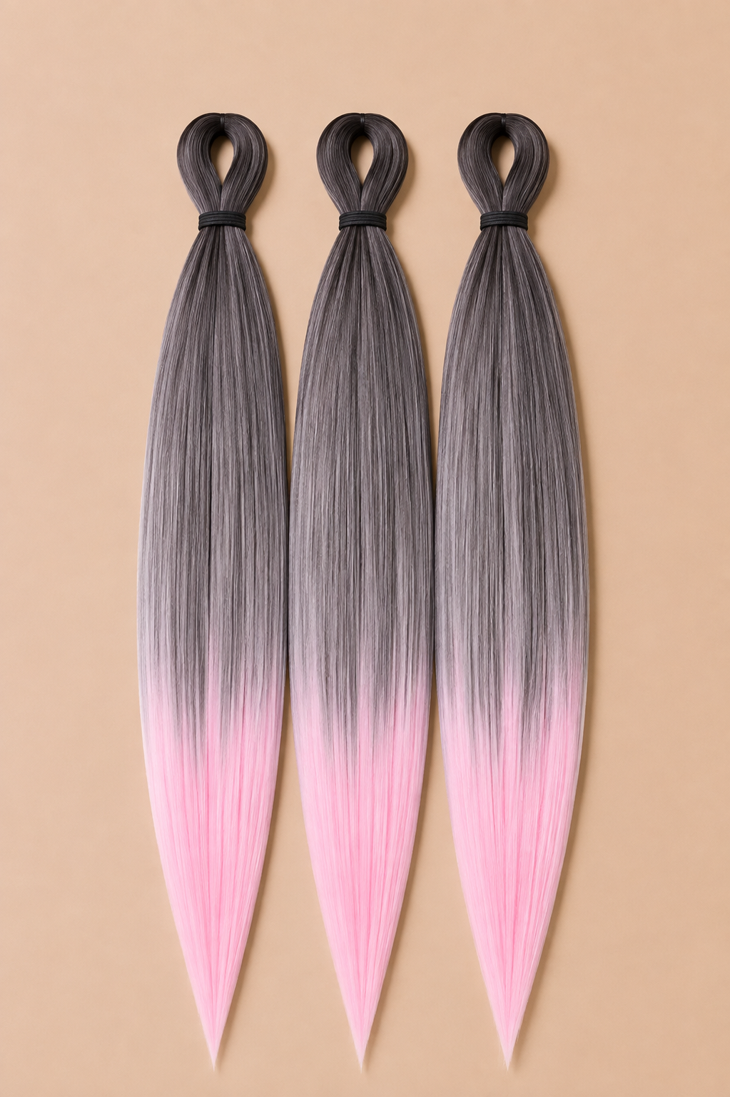 RastAfri Easy Braid 3-in-1 BT1B Light Pink grijs lichtroze invlechthaar
