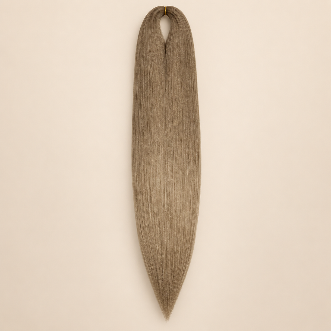 Easy Braid kanekalon vlechthaar FL1-22S in taupebruin spring edition op lichtbeige achtergrond