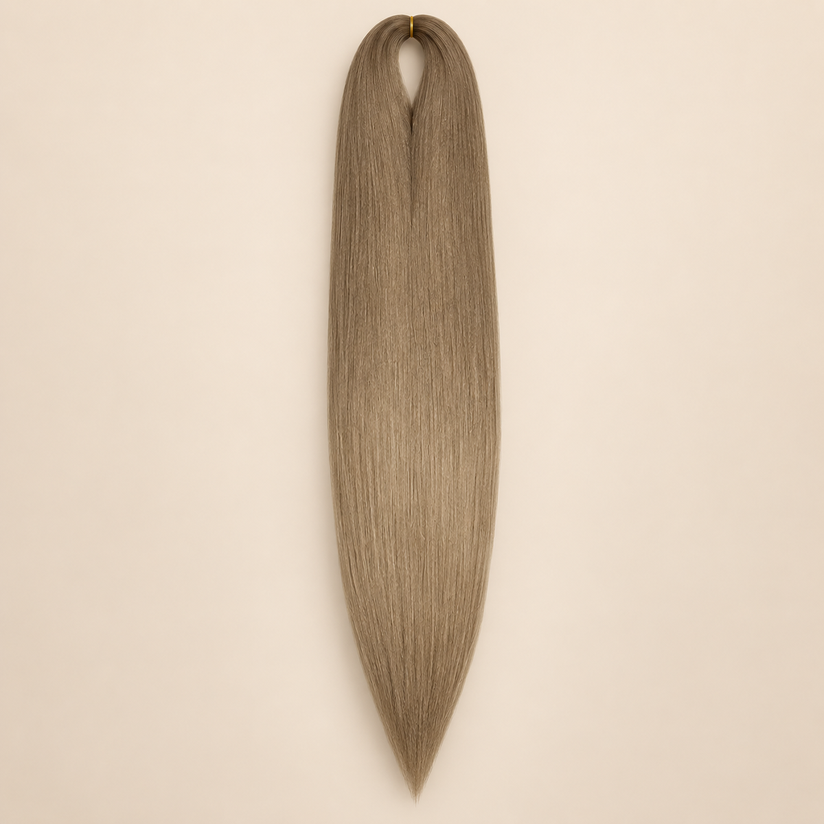 Easy Braid kanekalon vlechthaar FL1-22S in taupebruin spring edition op lichtbeige achtergrond