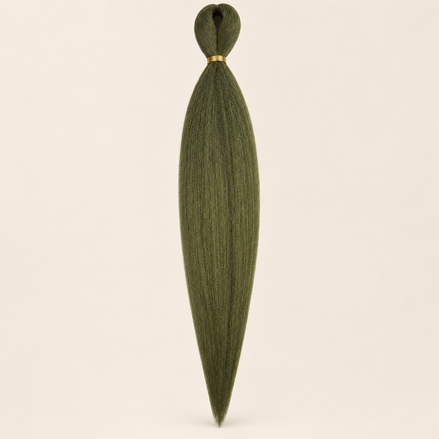 Easy Braid hazel olijfgroen kanekalon vlechthaar 70 cm