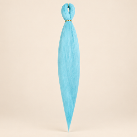 Easy Braid licht turquoise kanekalon vlechthaar 70 cm