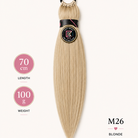 Easy Braid Ponytail M26 Blonde 70 cm - De HaarBoetiek