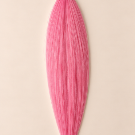 Easy Braid invlechthaar roze pink - De HaarBoetiek