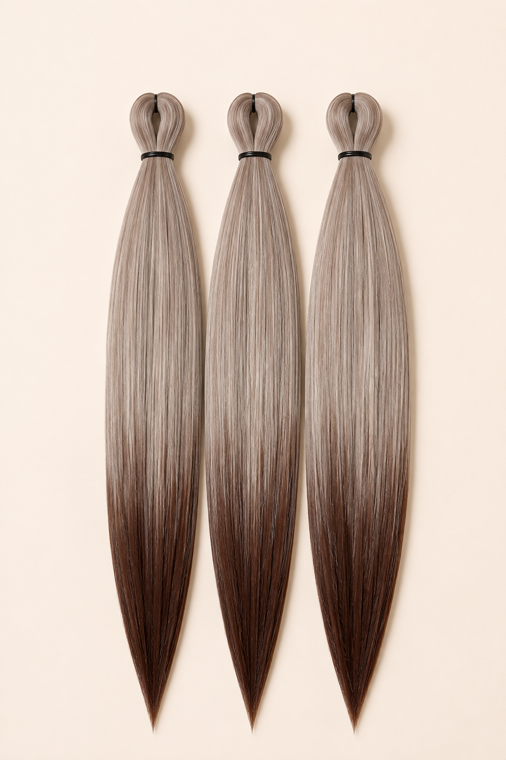 RastAfri Easy Braid 3-in-1 Snow Toffee bruin grijs ombre invlechthaar