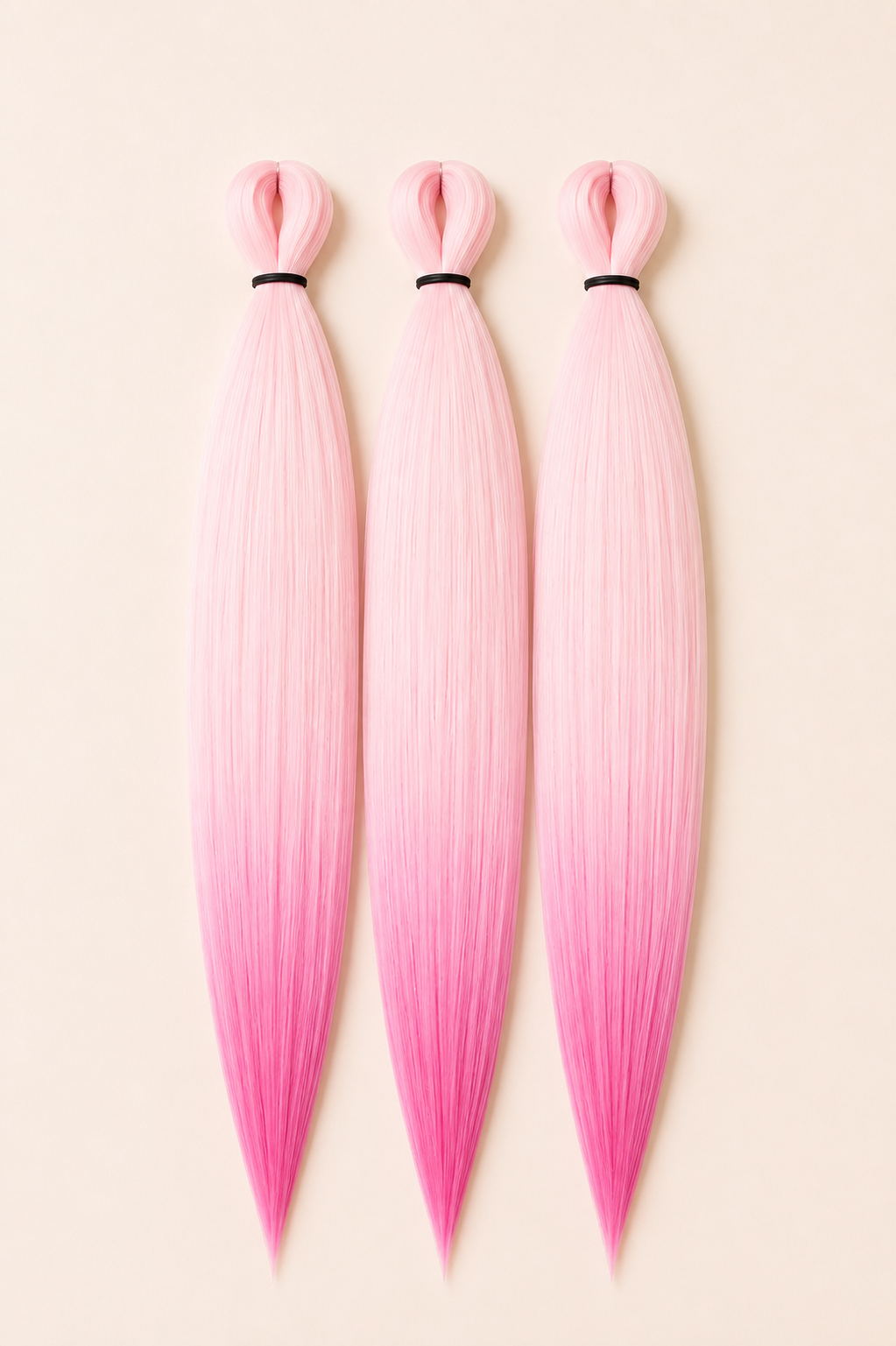 RastAfri Easy Braid 3-in-1 Sugar Pink lichtroze met donkerroze punten