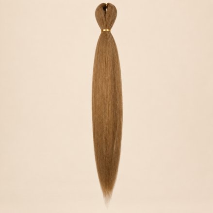 Easy Braid warm middenbruin M10 kanekalon vlechthaar 70 cm