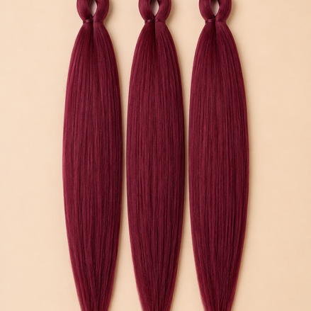 Wine Easy Braid 3-in-1 kanekalon invlechthaar 75 cm
