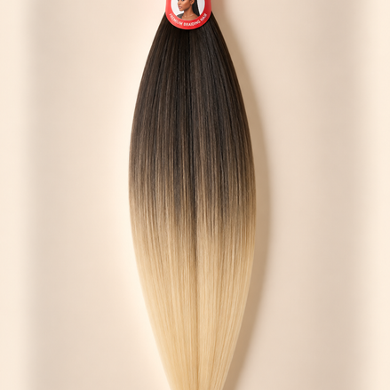 Easy Braid X-Smart 73 invlechthaar donkerbruin asbruin blond ombre 70 cm
