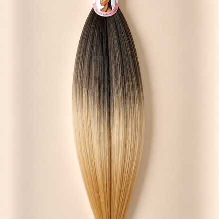 Easy Braid X-Smart 74 invlechthaar donker asblond goudblond ombre 70 cm