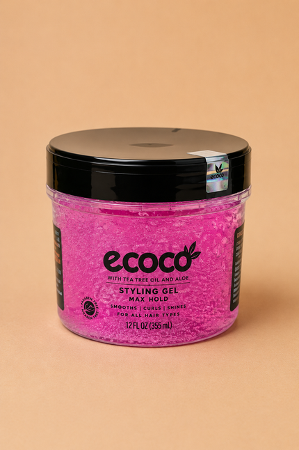 Ecoco Styling Gel met Tea Tree Oil en Aloe Vera 355ml
