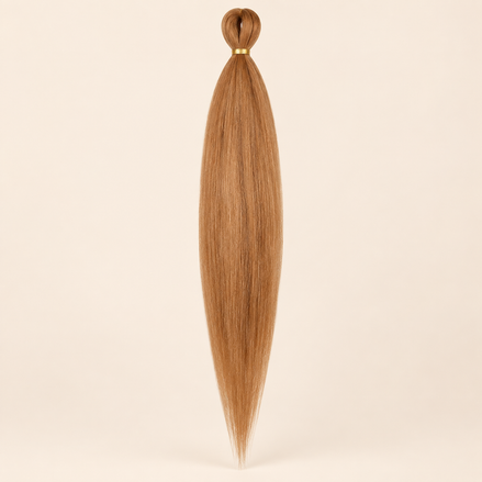 EZ Kanekalon M44 Warm Koperbruin pre-stretched invlechthaar 70 cm