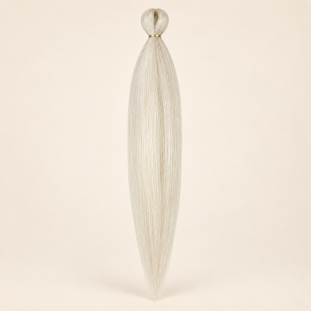 EZ Kanekalon M9 Ivoorblond pre-stretched invlechthaar 70 cm