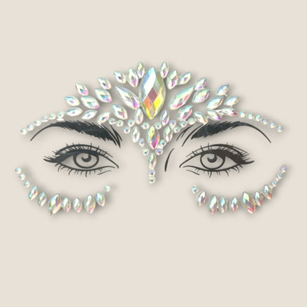 Face Jewels – Iriserende Kroon – De HaarBoetiek