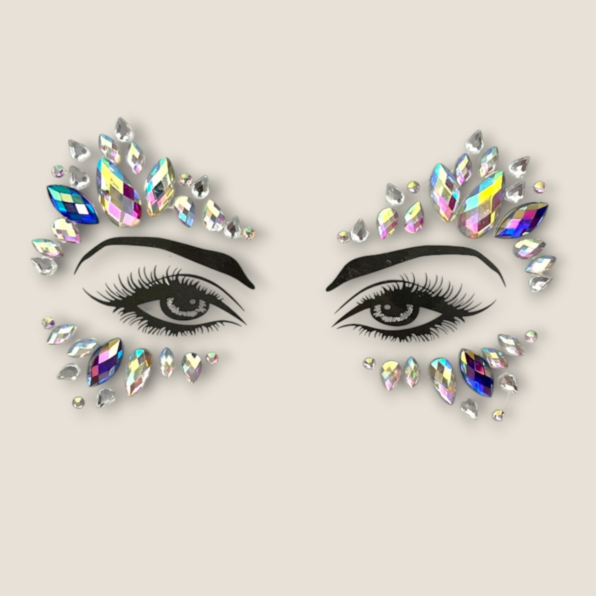 Face Jewels – Iriserend Kristal – De HaarBoetiek